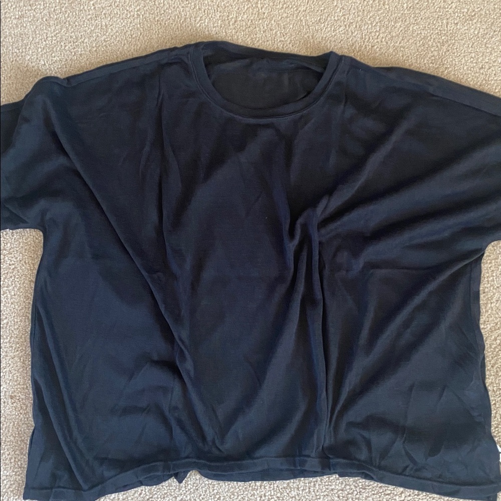 XLARGE.  HALARA ROUND NECK HALF SLEEVE OVERSIZED QUICK DRY T SHIRT - Picture 4 of 8